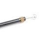 ES#345843 - 3C1823531 - Hood Latch Cable - Front - Connects hood latch to rear cable - Genuine Volkswagen Audi - Volkswagen