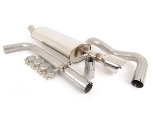 ES#2828166 - SSXVW150 - 2.5" Cat-Back Exhaust System - Non-Resonated - Get that Exhaust tone you've been looking for, features 4" "GT100" style tip! - Milltek Sport - Volkswagen