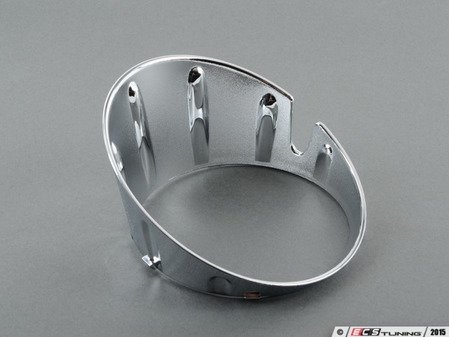 ES#2101931 - 51117248791 - Cover Trim For Fog/Position Light - Left - Chrome trim that inserts onto the lower bumper - Genuine MINI - MINI