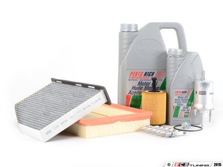 ES#263934 - MK5R3240KSK1 - 40k Service Kit - Standard Drain Plug - Everything you need to perform the recommend 40k mile service on your 3.2 VR6 - Assembled By ECS - Audi Volkswagen