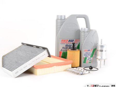 ES#251313 - MK5R3240KSK - 40k Service Kit - ECS Magnetic Drain Plug - Everything you need to perform the recommend 40k mile service on your 3.2 VR6 - Assembled By ECS - Audi Volkswagen