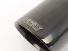 ES#2986535 - 006555ecs04a02KT - ECS UNIVERSAL Swivel Exhaust Tips - 3.5" Black Chrome - Pair - Stainless Steel exhaust tips featuring swivel attachments for maximum adjustability. 2.5" Swivel Inlet / 3.5" Double Wall, Slant Cut Outlet - ECS - Audi BMW Volkswagen Mercedes Benz MINI Porsche