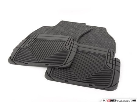 ES#2984766 - w67bKT - All-Weather Floor Mats - Black - All-weather protection to endure the harshest conditions - WeatherTech - Audi