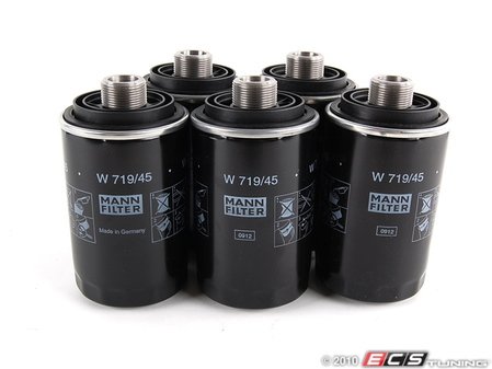 ES#1899286 - 06J115403C - Oil Filter - Pack Of 5 - Stock up for future maintenance - Mann - Audi Volkswagen