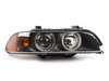 ES#172750 - 63126912434 - Xenon Headlight Assembly - Right - Xenon headlight assembly with angel eyes, comes with amber lens over indicator bulb - Genuine BMW - BMW