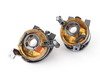 ES#2952241 - 1K0998022YKT - Fog Light Conversion Kit - Yellow Light - Complete kit to install fog lights on your MK6 Golf or Jetta SportWagen - Assembled By ECS - Volkswagen