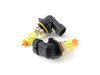ES#2952241 - 1K0998022YKT - Fog Light Conversion Kit - Yellow Light - Complete kit to install fog lights on your MK6 Golf or Jetta SportWagen - Assembled By ECS - Volkswagen