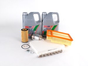 ES#261280 - B6B7S440K25-40 - 40k Service Kit - 5W-40 Synthetic Oil - Includes everything you need to complete the factory 40k service - Assembled By ECS - Audi
