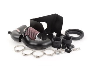 ES#2972440 - 69-9506TTK - Cold Air Intake System - Wrinkle Black - More power and aggressive intake sound - K&N - Audi Volkswagen