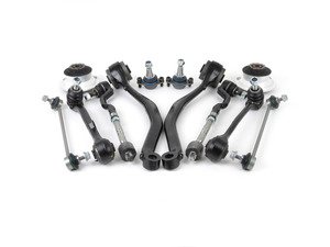 ES#2785498 - E83SRKT1 - Front Suspension Refresh Kit - Level 2 - Control arms, tie rods, and stabilizer end links for a more complete front suspension rebuild - Assembled By ECS - BMW
