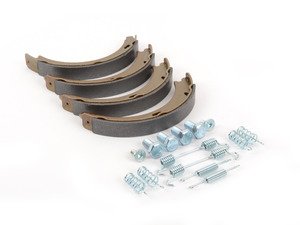 ES#2622561 - 1244200720 - Parking Brake Shoe Kit - Includes all hardware needed for installation - Vaico - Mercedes Benz
