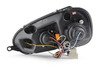 ES#2102249 - 82346 - LED Smoked Projector Headlight Set - (NO LONGER AVAILABLE) - With integrated Audi S6 style LED light bar - JOM - 