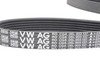ES#2738168 - 06L903137A - Accessory Belt - Replaces your cracked or worn belt - Genuine Volkswagen Audi - Audi Volkswagen