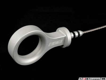 ES#2975666 - 006131ecs01-03KT - Billet Engine Oil Dipstick - Silver Anodized - A more durable and aesthetically pleasing addition to your engine bay - ECS - Audi