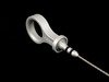 ES#2975666 - 006131ecs01-03KT - Billet Engine Oil Dipstick - Silver Anodized - A more durable and aesthetically pleasing addition to your engine bay - ECS - Audi