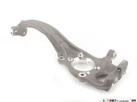ES#2217228 - 4G0407253B - Front Wheel Bearing Housing - Left - Also referred to as the spindle or steering knuckle - Genuine Volkswagen Audi - Audi