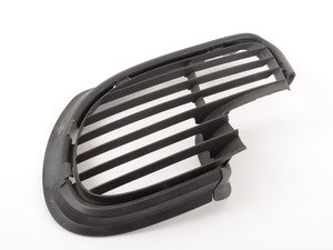 ES#1487389 - 9965055630101C - Front Bumper Inlet Grille - Satin Black - Fitment for the left side of the front bumper - Genuine Porsche - Porsche
