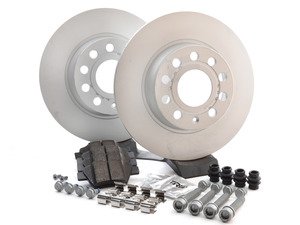 ES#2763698 - 1K0615601AAKT4 - Rear Brake Service Kit (272x10) - Everything you need to service your brakes in an afternoon - Genuine Volkswagen Audi - Volkswagen