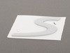 ES#2078031 - 98755998500 - "S" Logo - Primer Coated - S logo for rear decklid - Genuine Porsche - Porsche