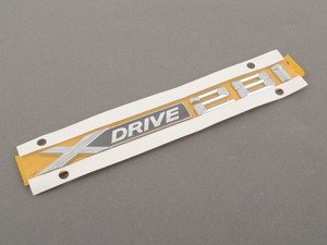 ES#2633730 - 51147362671 - X Drive Emblem - Priced Each  - X Drive Badge on Side of Vehicle - Genuine BMW - BMW