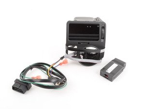 ES#2981650 - LVP3VGR4V - Integrated Digital Vent Gauge - Blue/Red - (NO LONGER AVAILABLE) - Powerful plug-and-play multifunction display - pre-installed in an OEM dashboard vent! - P3 Gauges - 