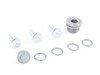 ES#4715653 - 17227521376AKT - Oil cooler Retrofit Kit - Includes every thing needed to retrofit a factory oil cooler - Assembled By ECS - BMW