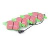 ES#517826 - DP2836 - GreenStuff Performance Brake Pads - Round Sensor - Mildly upgraded pad, great for an afternoon of sporty driving. Includes sensors. - EBC - Audi Volkswagen