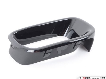 ES#2729035 - 51117337810 - Brake Air Duct Trim Black - Right  - Mounts to the front bumper brake duct - Genuine MINI - MINI