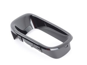 ES#2728785 - 51117337809 - Brake Air Duct Trim Black - Left  - Mounts to the front bumper brake duct - Genuine MINI - MINI