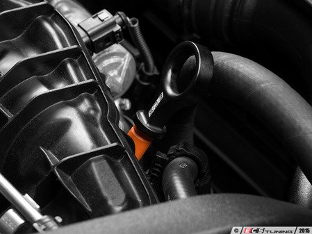 ES#2966418 - 006131ECS01-02 -  ECS Tuning Billet Engine Oil Dipstick - Black Anodized - A beautiful addition and durable upgrade for your engine - ECS - Volkswagen