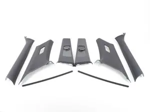 A-B-C Pillar Cover Kit - black