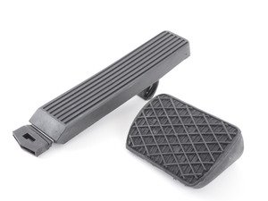 ES#2777051 - 1232910082KT3 - Pedal Pad Kit - Includes accelerator and brake pedal pads - Assembled By ECS - Mercedes Benz