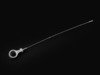 ES#2975666 - 006131ecs01-03KT - Billet Engine Oil Dipstick - Silver Anodized - A more durable and aesthetically pleasing addition to your engine bay - ECS - Audi