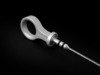 ES#2966417 - 006131ECS01-03 -  ECS Tuning Billet Engine Oil Dipstick - Silver Anodized - A beautiful addition and durable upgrade for your engine - ECS - Volkswagen