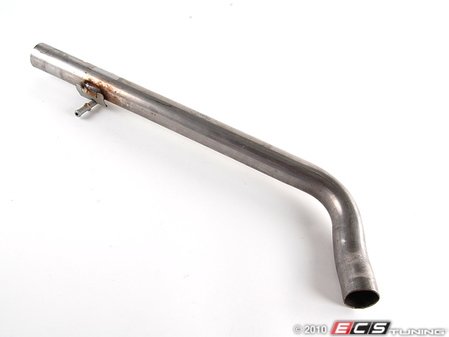 ES#1961 - 1J0253201A - Center Pipe - Center pipe without resonator from TDI models. Gas models benefit from straight-through exhaust flow and a more audible exhaust note - Genuine Volkswagen Audi - Volkswagen