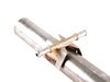 ES#1961 - 1J0253201A - Center Pipe - Center pipe without resonator from TDI models. Gas models benefit from straight-through exhaust flow and a more audible exhaust note - Genuine Volkswagen Audi - Volkswagen