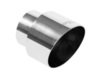 ES#2618337 - 35127 - Universal Exhaust Tip - 4" - Priced Each - (NO LONGER AVAILABLE) - Double wall stainless steel. 2.25" inlet, 4" outlet. - Magnaflow - 