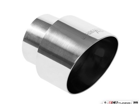 ES#2618337 - 35127 - Universal Exhaust Tip - 4" - Priced Each - (NO LONGER AVAILABLE) - Double wall stainless steel. 2.25" inlet, 4" outlet. - Magnaflow - 