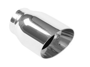 ES#2974336 - 35225 - Universal Exhaust Tip - 3.5" - Priced Each - Double wall stainless steel. 2.5" inlet, 3.5" outlet. - Magnaflow - Audi Volkswagen