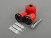 ES#2748545 - 002447ECS02KT - Complete Performance Polyurethane Differential Bushing Set - ECS engineered to improve power application and offer superior service life over factory rubber bushings - ECS - BMW