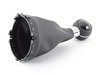 ES#2720959 - 25117641999 - Gear Shift Knob 6 Speed - Leather / Gloss Black - Includes stitched knob and boot - Genuine MINI - MINI