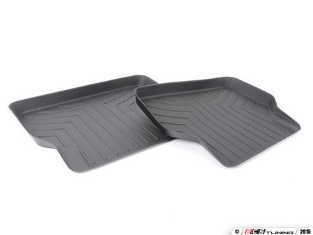 ES#2837607 - 441642 - E60/61 Rear FloorLiner DigitalFit - Black - Laser measured for perfect fitment and ultimate protection against moisture and debris - WeatherTech - BMW