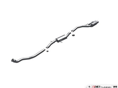 ES#2613755 - 16475 - Cat-Back Sport Exhaust System - (NO LONGER AVAILABLE) - 3" stainless steel with dual 3.5" polished stainless tips - Magnaflow - 