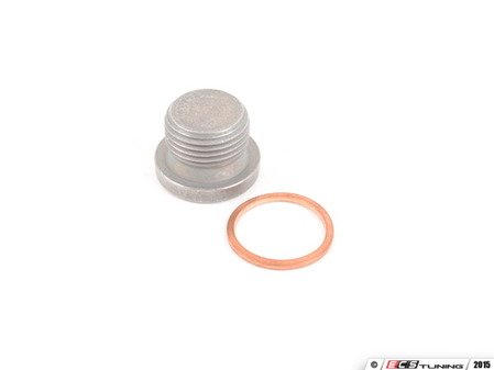 ES#257525 - 07119919/308 - Oil Drain Plug Kit - Includes a new drain plug and crush washer - Assembled By ECS - BMW