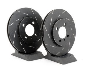 ES#522684 - USR134 - Front Ultimax USR Sport Slotted Brake Rotors - Pair (260x22) - Reduce the fading, improve your braking - EBC - BMW