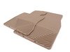 ES#2194986 - W62TN - Front All-Weather Floor Mats - Tan - Digital Laser Measured Floor Liners For Maximum Interior Protection In All Weather Conditions! - WeatherTech - BMW