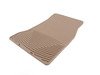 ES#2194986 - W62TN - Front All-Weather Floor Mats - Tan - Digital Laser Measured Floor Liners For Maximum Interior Protection In All Weather Conditions! - WeatherTech - BMW