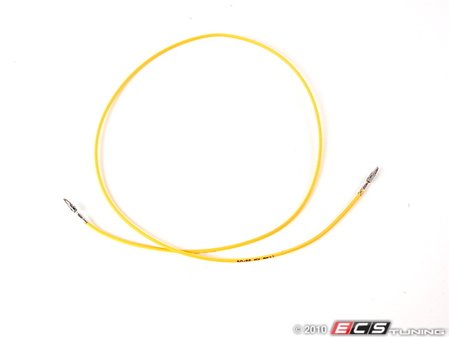 ES#1009070 - 000979131E - Repair Wire - Priced Each - Single wire with two standard connectors. 1.5mm lug for 1.0mm wires - Genuine Volkswagen Audi - Audi Volkswagen