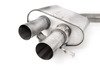 ES#2827584 - SSXAU469 - D4 S8 4.0T Cat-Back Exhaust System - Non-Resonated - Valved - 2.76" stainless steel with quad 100mm black Cerakote tips - Milltek Sport - Audi