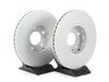 ES#2972469 - 8e069800510KT - Front & Rear Brake Service Kit (282x25/245x10) - Featuring Zimmermann rotors and ECS DD23 ceramic pads. - Assembled By ECS - Volkswagen